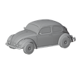 solid_0085.png 1950s Volkswagen Beetle 3D Print Model