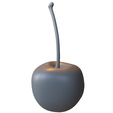 Realistic-Cherry-Fruit-with-Stem.png Realistic Cherry Fruit with Stem