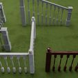 banister_handrail_kit_render37.jpg Banister & Handrail 3D Model Collection