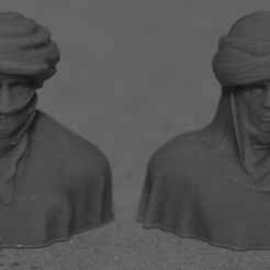 tuareg 3.jpg Fichier STL 10 minis pour "Touareg・Modèle à télécharger et à imprimer en 3D