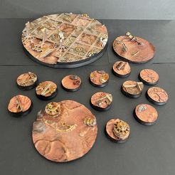 desert-bases.jpg STL file Desert Ruins - Bases・3D printable design to download