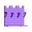 Back Center.stl STL file Castle for interlocking brick figures・3D printer design to download
