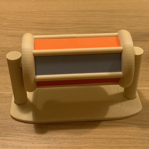 Montessori Spin-Around Glitter Drum - 3D model önizlemesi