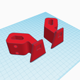 2023-06-02-00_11_29-3D-design-Copy-of-Milwaukee-packout-Ryobi-battery-holder-right-_-Tinkercad.png Milwaukee packout toolbox ClipTech Tool Bag Mount Clip attachement