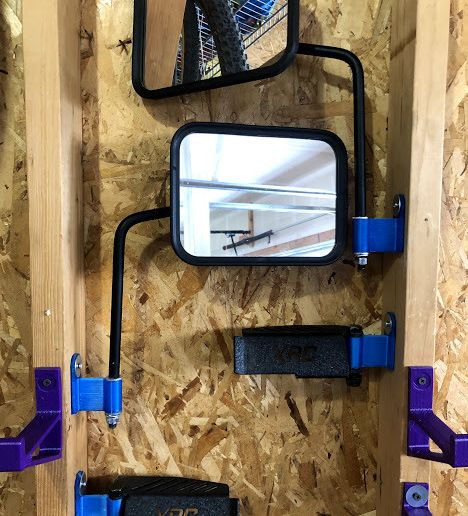 Wall Mount for Jeep Wrangler JK/JL Door Hinge Accessories