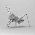 render_01.jpg Бесплатный STL файл grasshopper・Дизайн 3D-печати для загрузки