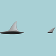 rd-3.png Shark Fin and Tail - Creative Decoration - STL Printable