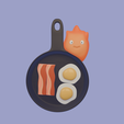 CalcSide1.png Cute Calcifer Breakfast