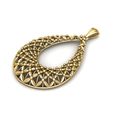 2.jpg filigree flower pendent 3d printable model