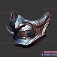 Samurai-ghost-mask-japanese-03.jpg Ghost of Tsushima - Oni Samurai Mask 3D Print Model