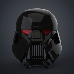 Template-3Demon-scene-2021-Front.180.jpg Fichier 3D Casque Dark Trooper・Modèle à imprimer en 3D à télécharger
