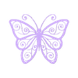 Mariposa.stl Plant tutor, butterfly