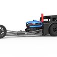 3.jpg Diecast Dragster old school à moteur avant avec coque Version 4 Echelle 1:25