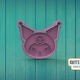 kuromi.jpg Fichier STL Kuromi Hello Kitty Cookie Cutter・Objet pour imprimante 3D à télécharger