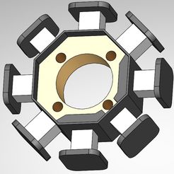 2.jpg STL file Stator 8 Coils Motorcycle・Model to download and 3D print