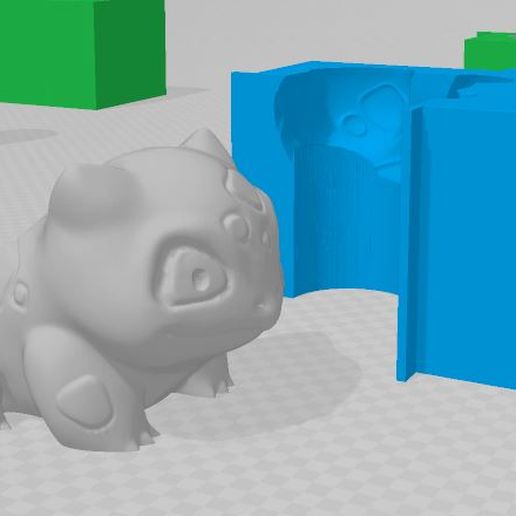 Mold Planter/Pot Bulbasaur 3D model