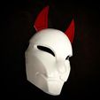 247692348_10226954972599370_5843921129184129840_n.jpg Aragami 2 Mask - Kitsune Mask - Halloween Cosplay
