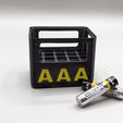 AAA-Battery-Crate-1.jpg AAA BATTERY HOLDER STORAGE CRATE ORGANIZER