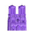 notre-dame-de-paris-notre-dame-de-paris-facade-miniworld3d.stl Notre-Dame de Paris Cathedral