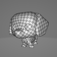 uv.png Stylized Chibi Dachshund Dog - 3D Print Ready
