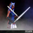 3.png Jedi Ahsoka Tano Star Wars Bust