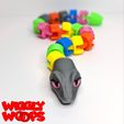 Polish_20201206_083351162.jpg STL file Snake Snap-On Flexi・3D print design to download