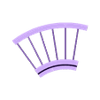 18N-Fan-Frame-Cut02ws.stl STL file Geared Turbofan Engine (GTF), 10 inch Fan Module・Model to download and 3D print