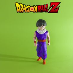 a.jpg STL file Dragon Ball Z Gohan kid statuette // no supports // pla kit・3D printable model to download