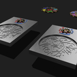 IMG_1139.png BUNDLE ALL 10 GALAR DETAILED BADGES with Container (20 % Discount)