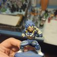 VEGETA VS FREZZER DIORAMA
