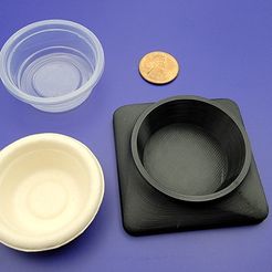 0.5-oz-cup-base.jpg STL-Datei Kleiner Gecko/Baby Schlange Cup Base kostenlos・Modell für 3D-Druck zum herunterladen