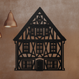 Half-timbered-House-2.png Half-Timbered House Wall Art