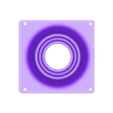 strait_fan_to_filter_adapter_no_mounts.stl cardboard spool dissposable air filter