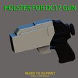 001.jpg Holster for DC17 gun - Star wars gun