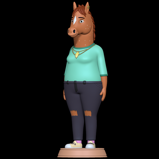 Hollyhock Manheim-Mannheim-Guerrero-Robinson-Zilberschlag-Hsung-Fonzerelli-McQuack - Bojack Horseman 3D model