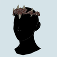 1.png Crown gothic 3D model stl Cosplay