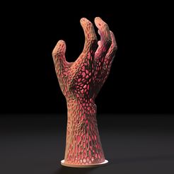 10002.jpg 3D-Datei Hand halloween・3D-druckbares Modell zum Herunterladen