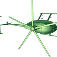 eiauieaieaaa.jpg MD-500E Defender /  Light Helicopter Hughes MD500 / Hughes MD500 /  helicopter / helicopter stl / military helicopter / cargo helicopter