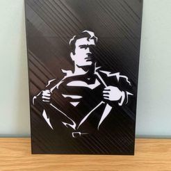 Imagen-de-WhatsApp-2023-10-03-a-las-02.27.29_5c155504.jpg Archivo STL Cuadro Superman・Plan de impresora 3D para descargar