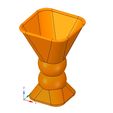 vase32-12.jpg vase cup vessel v32 for 3d-print or cnc