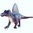 9.jpg DOWNLOAD spinosaurus 3D MODEL SpinoSAURUS RAPTOR ANIMATED - BLENDER - 3DS MAX - CINEMA 4D - FBX - MAYA - UNITY - UNREAL - OBJ - SpinoSAURUS DINOSAUR DINOSAUR 3D RAPTOR