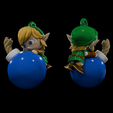 Link.png Xmas sphere Link Ocarina of time cloth