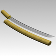 3.png Precise Katana with shira saya