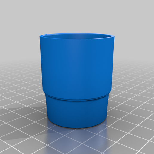 Ryobi Sander to Milwaukee Vac Adapter 3D model