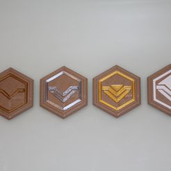 thehunter.JPG Free STL file theHunter Call of the Wild Score Badges / Medal / Token・3D printable model to download