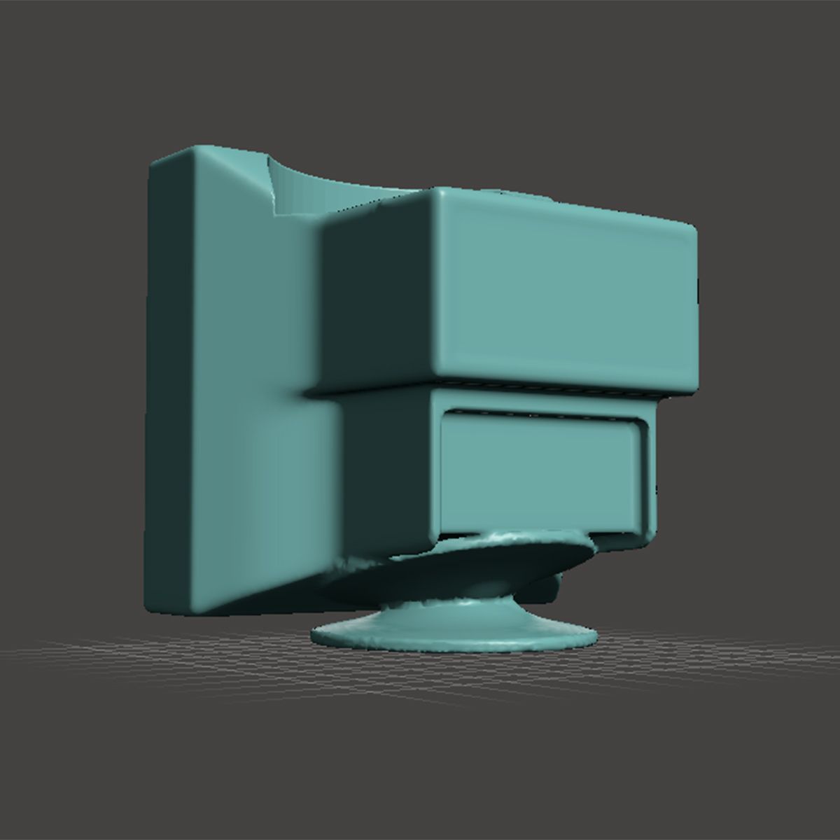 STL file MATTE MONITOR PC・3D print design to download・Cults