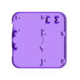 bottom.stl RFID case (nodemcu, rc522, relays, LEDs)