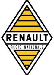 Renault_Logo_1946.png renault retro logo key ring (key ring)