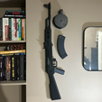 2-Magazines-V2.png AK47 - WALL ART- LIFESIZE AND SMALL VARIATIONS - GUN PROP- STL FILES