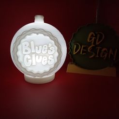 IMG_20231201_201120481.jpg Blues Clues CHRISTMAS ORNAMENT TEALIGHT